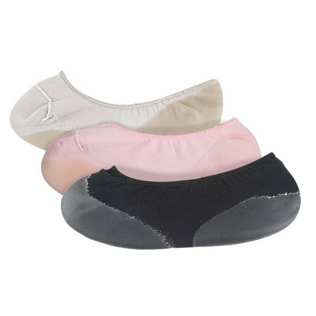2 Pairs Breathable Soft Spa Gel Socks Repair Cracked Dry Foot Men Black+Skin