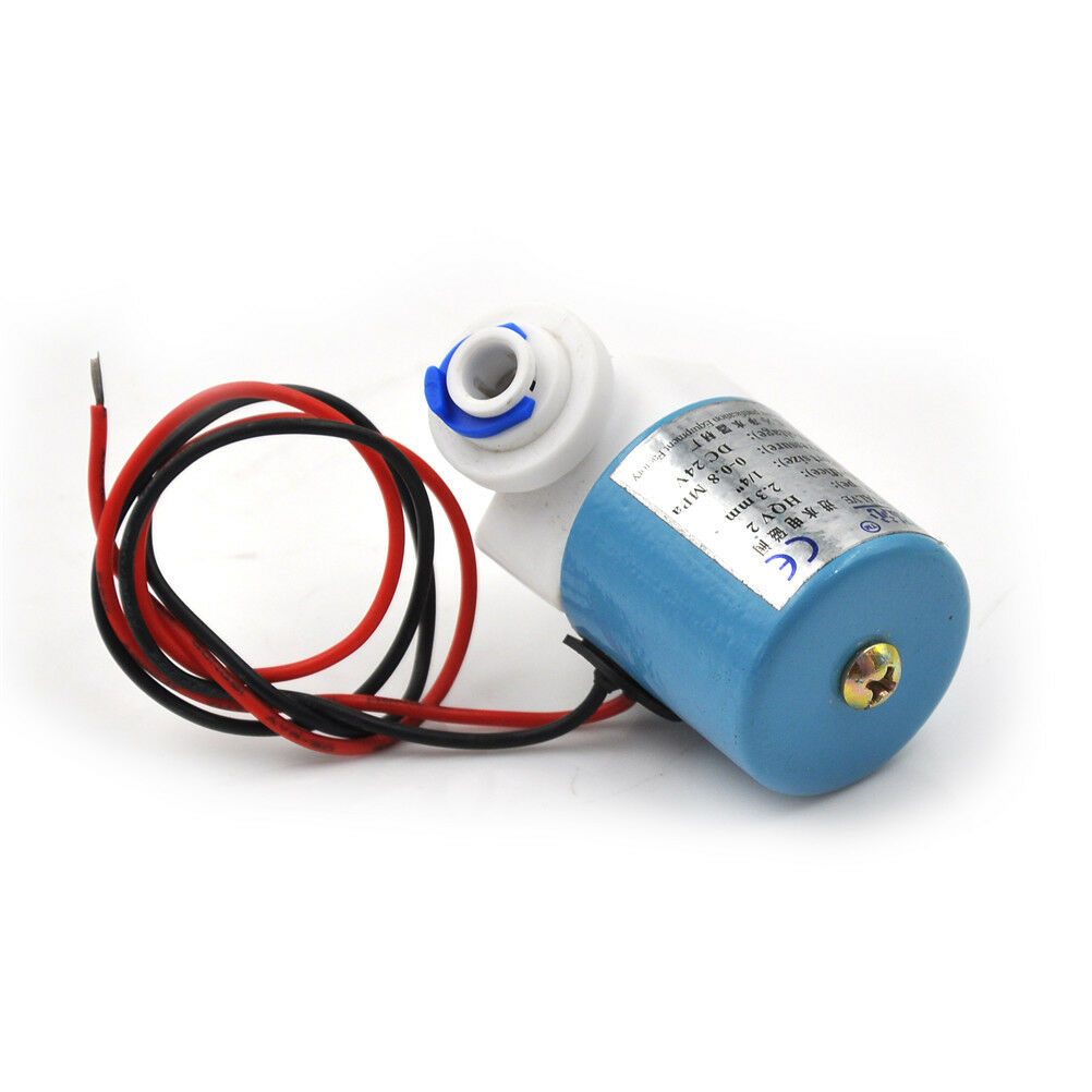 DC12V 1/4" Electric Solenoid Valve N/CBDeedBDor RO Water Air Quick ConnectorBDAU