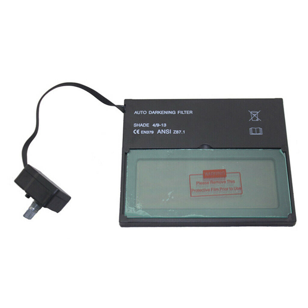 Solar Auto Darkening Helmet Goggles Lens Automation Filter Lens LCD Screen
