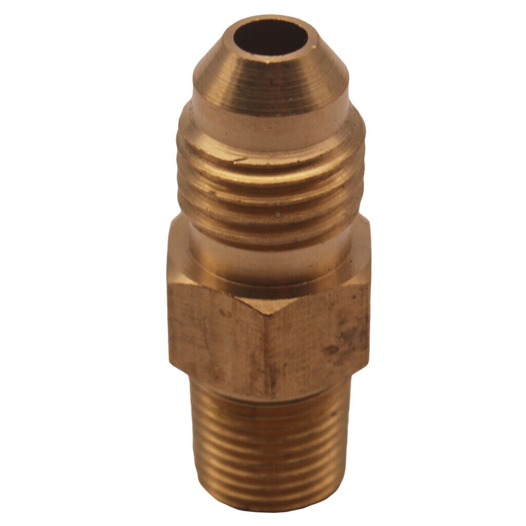Brass Fitting Oil Gas Adapter AN4 -4 4AN to 1/8" NPT Adaptor For Most Fluid