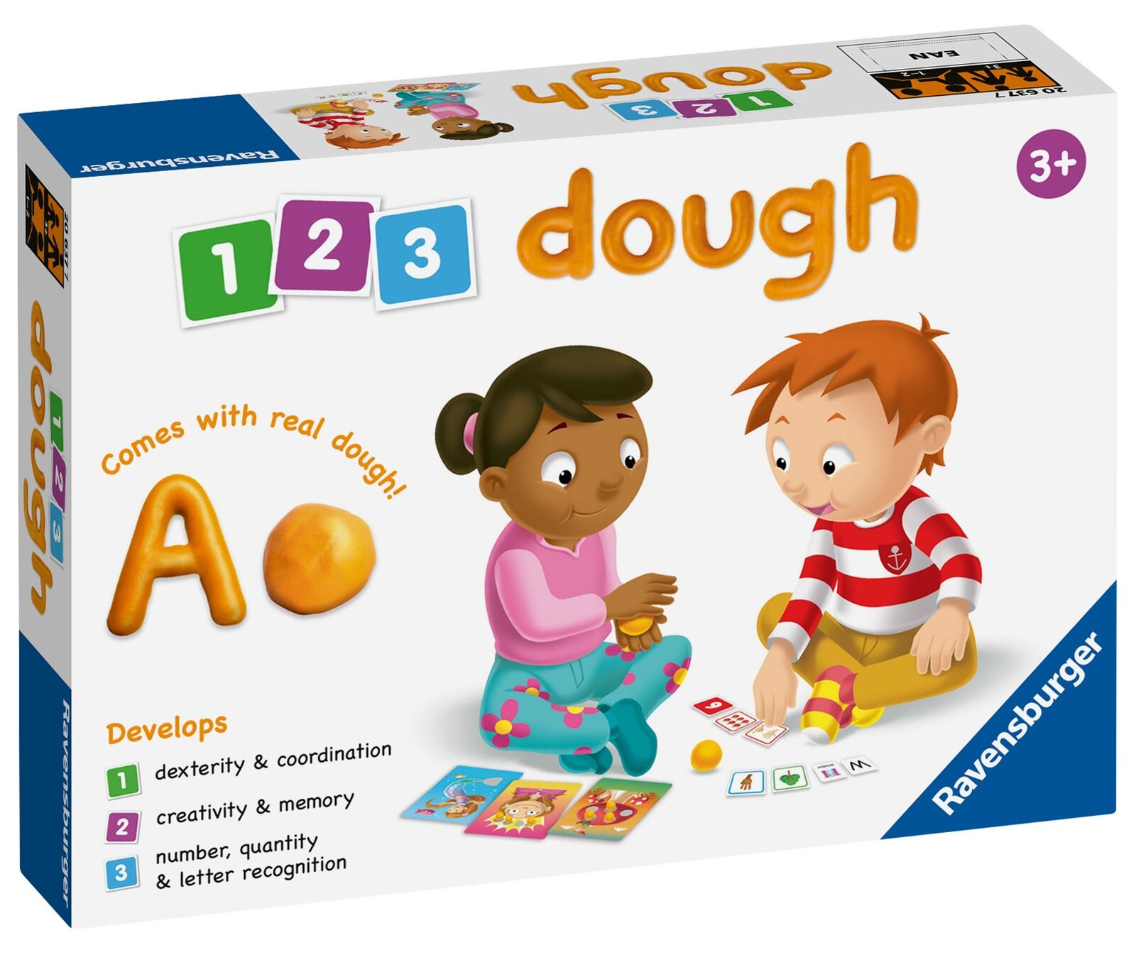 20637 Ravensburger 1,2,3 Dough Game