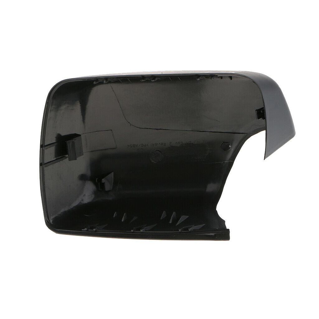 Wing Mirror Black Cover Caps Backing Casing Left Side For BMW X5 E53