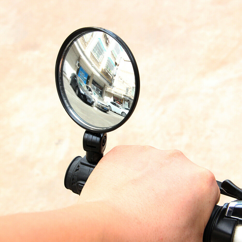 360Â° Adjustable Handlebar Glass Rear View Mirror for Road Bike Bicycle