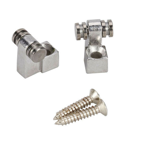 3x Set 2pcs Chrome Roller String Retainer Trees Quality Zinc Alloy Guitar Parts