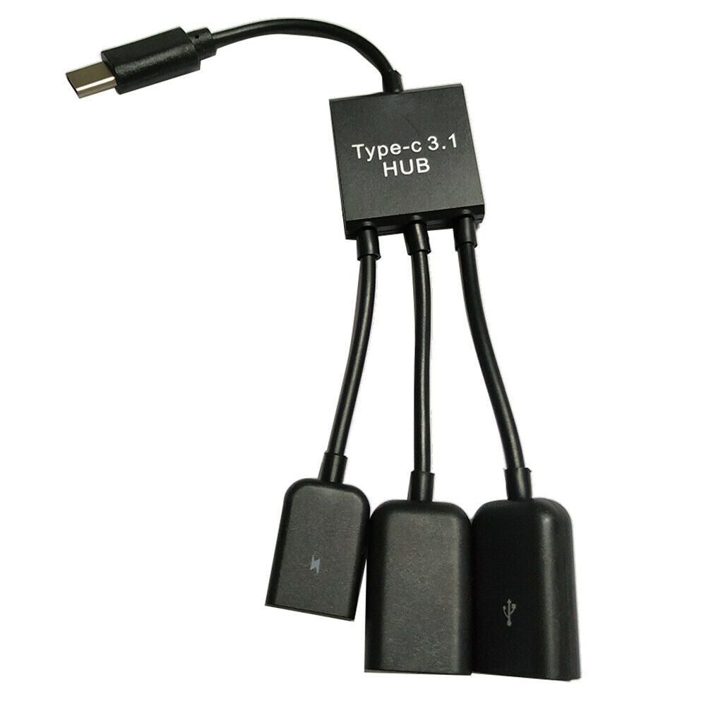 Type C OTG Micro USB Charge HUB Cable For  S9 Oneplus Phones