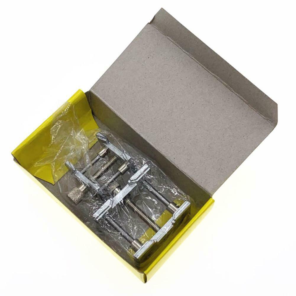 2 in 1 Watchmaker Universal Fixed Watch Mandrel Holder Watch Repair Base @