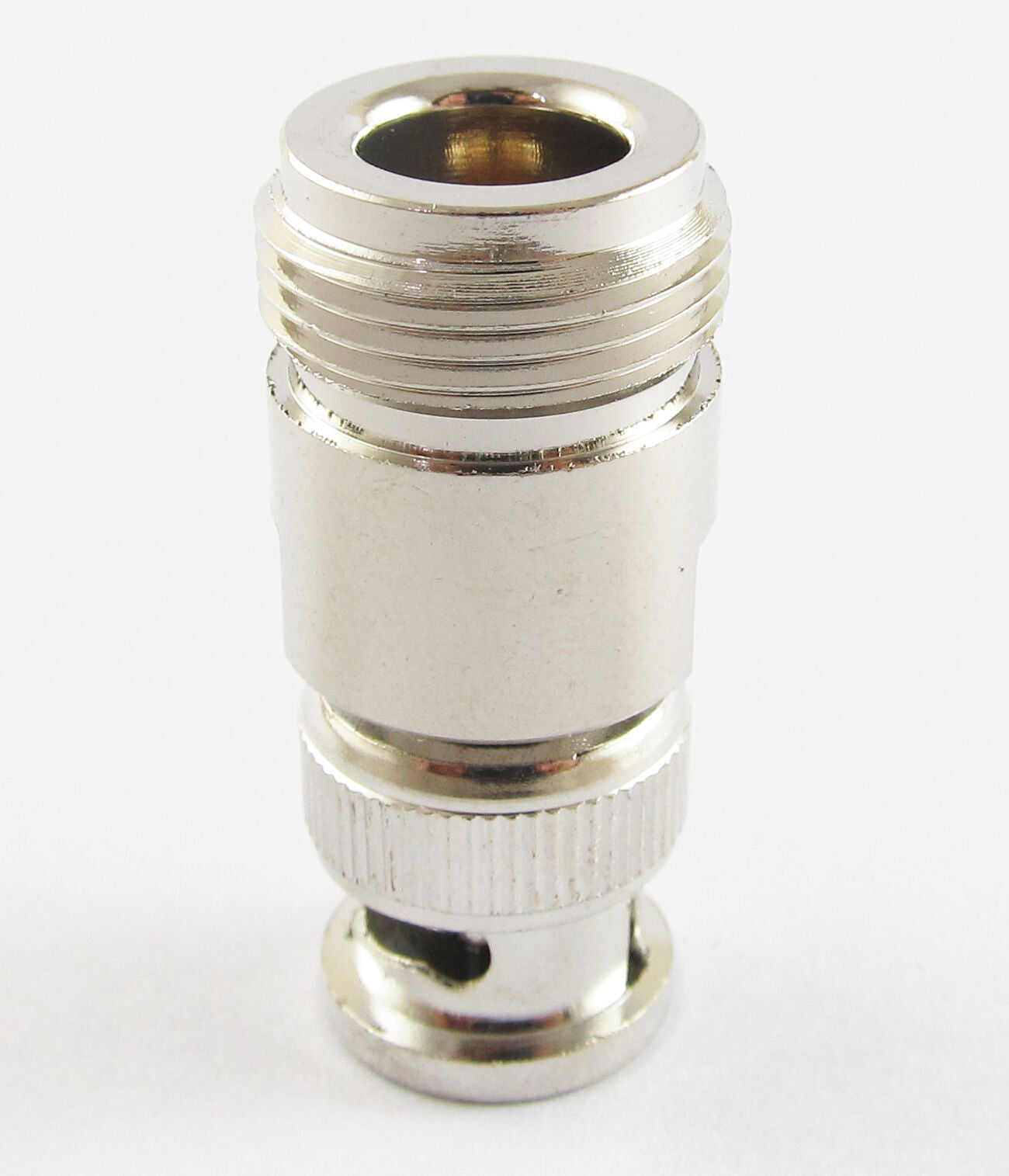 10pcs Brass N-Type N Female Jack to BNC Male Plug Straight RF Connector Adapter