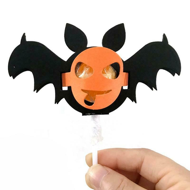 Halloween Bat Lollipop Box Carbon Steel Cutting Dies DIY Scrapbooking Photo