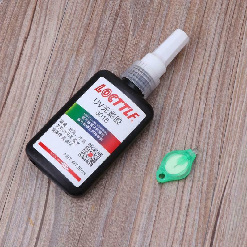 50ml UV Glue UV Curing Adhesive UV Light Transparent Crystal Glue Glass Adhesive