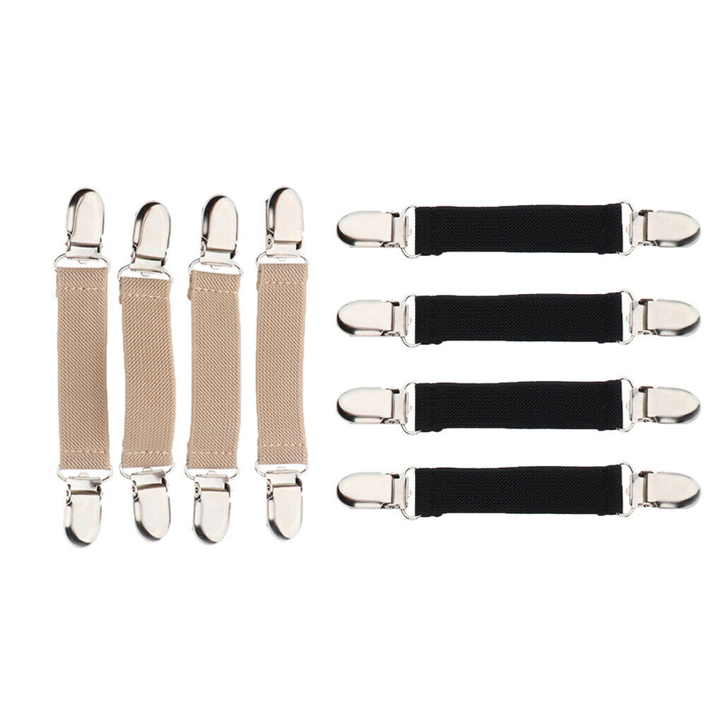 8x Children Tight Stretchy Glove Mitten Clip Collar Clasp Anti-slip Bands