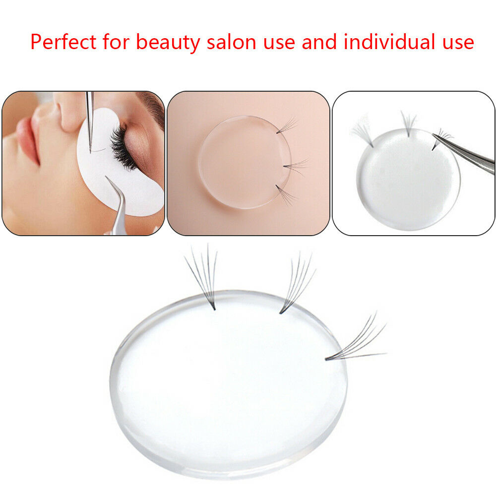 1Pc Silicone eyelash extension stand holder pallet pad eyelash tray holde.l8