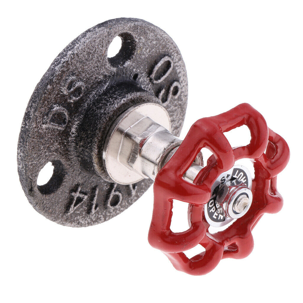 Rustic Hand Wheel Hook Wall-mounted Coat Hanger Household Storage Hook