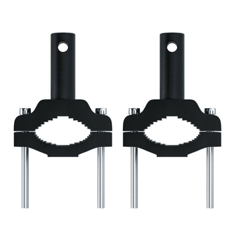 2PCS Motorcycle Bike LED Headlight Bracket Fog Light Lamp Extension Frame Holder