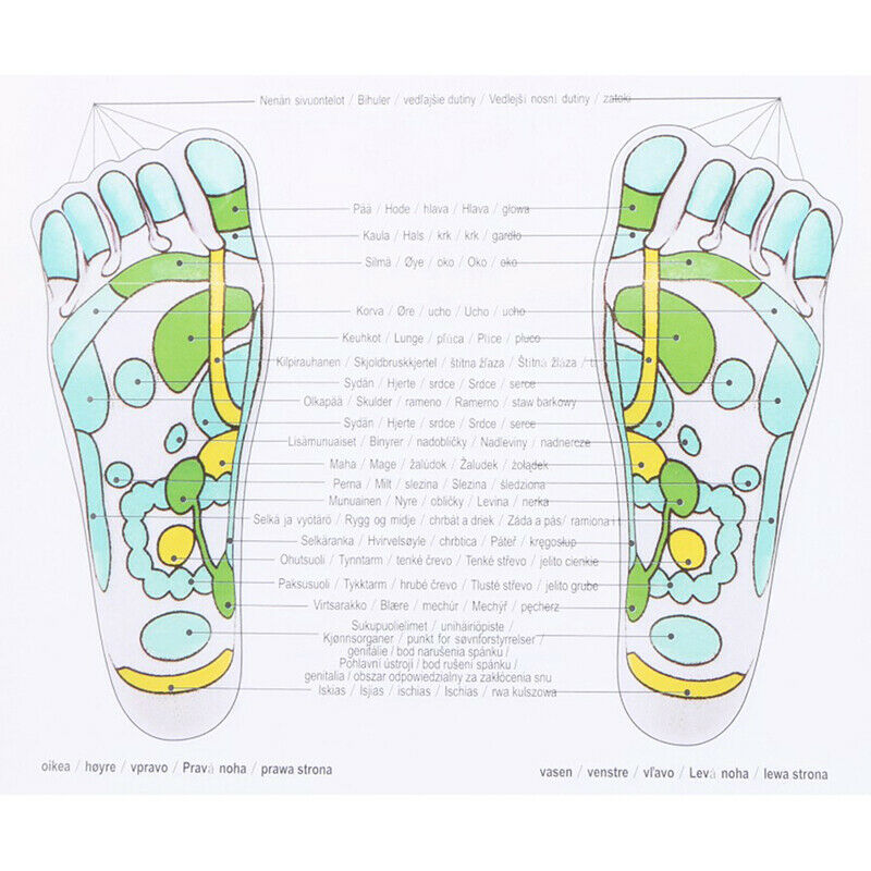 Acupressure Reflexology Socks Physiotherapy Massage Relieve Tired Feet So.l8