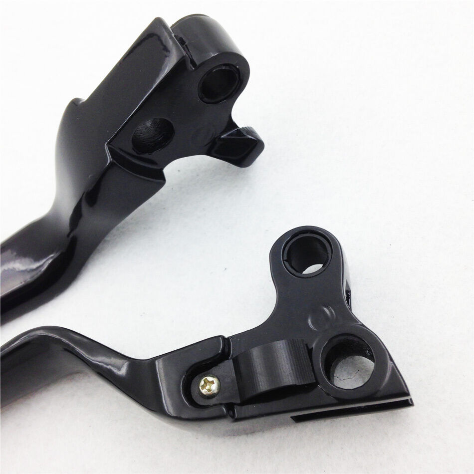 Black Lever Fit for Harly FLSTC Heritage FXDWG Dyna Wide Glide FXDB Street Bob