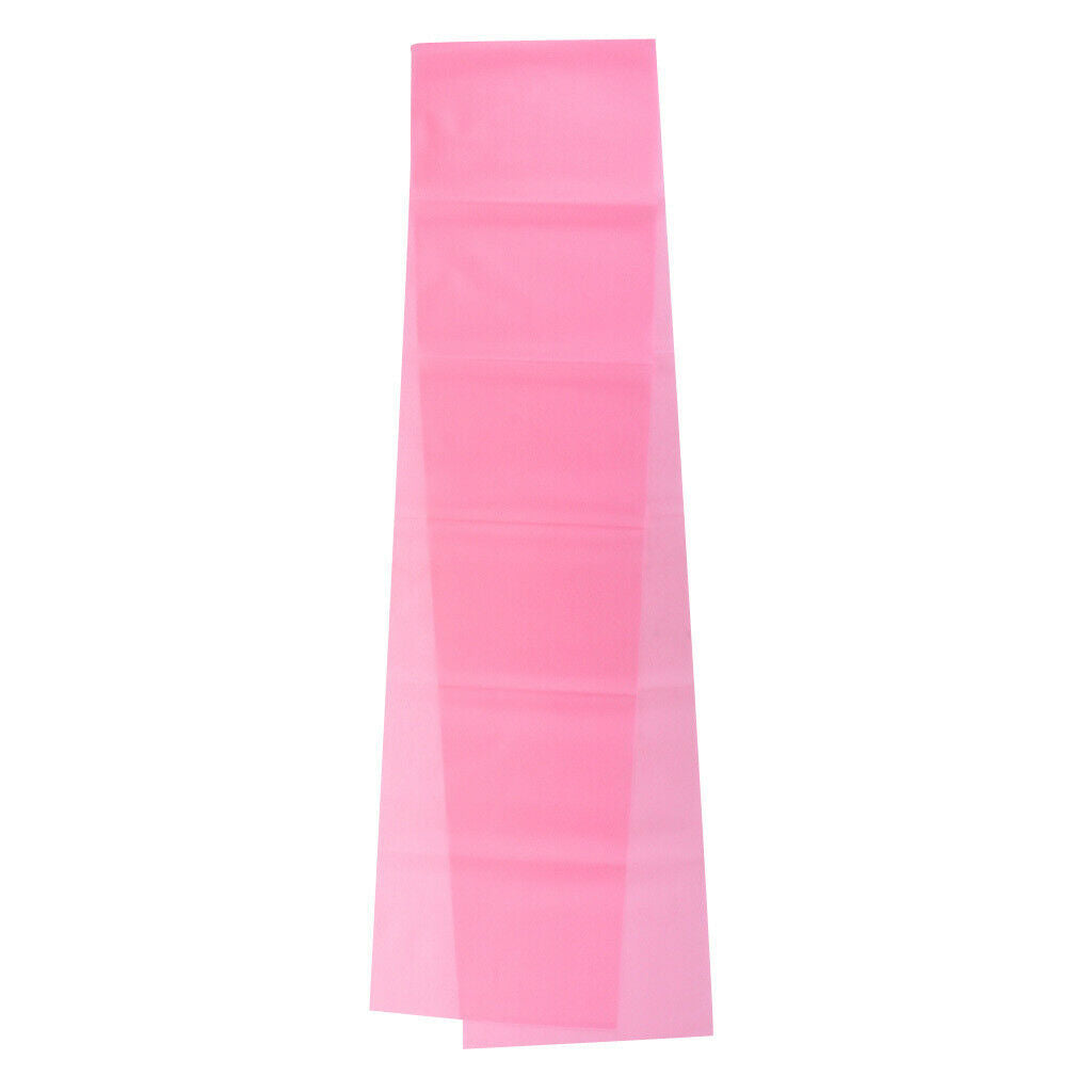 Elastic Resistance Loop Band Exercise Yoga Fitness Trainning Strap Pink