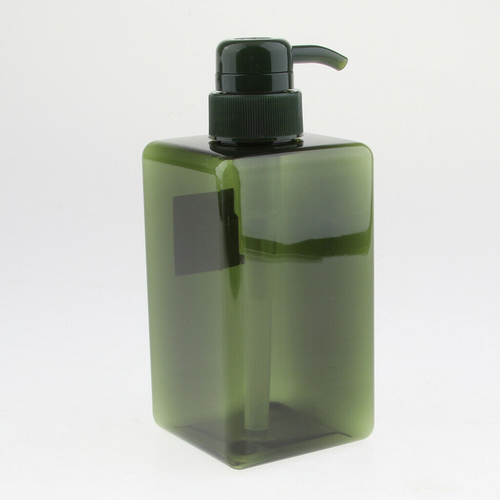 2pcs Foaming Soap Dispenser Hand Wash Soap Liquid Bottle 450ml Clear/Green