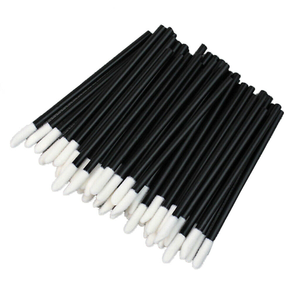 50Pcs Lip Gloss Brush Disposable Wands Lipstick Eyelash Extension Removal Utilit
