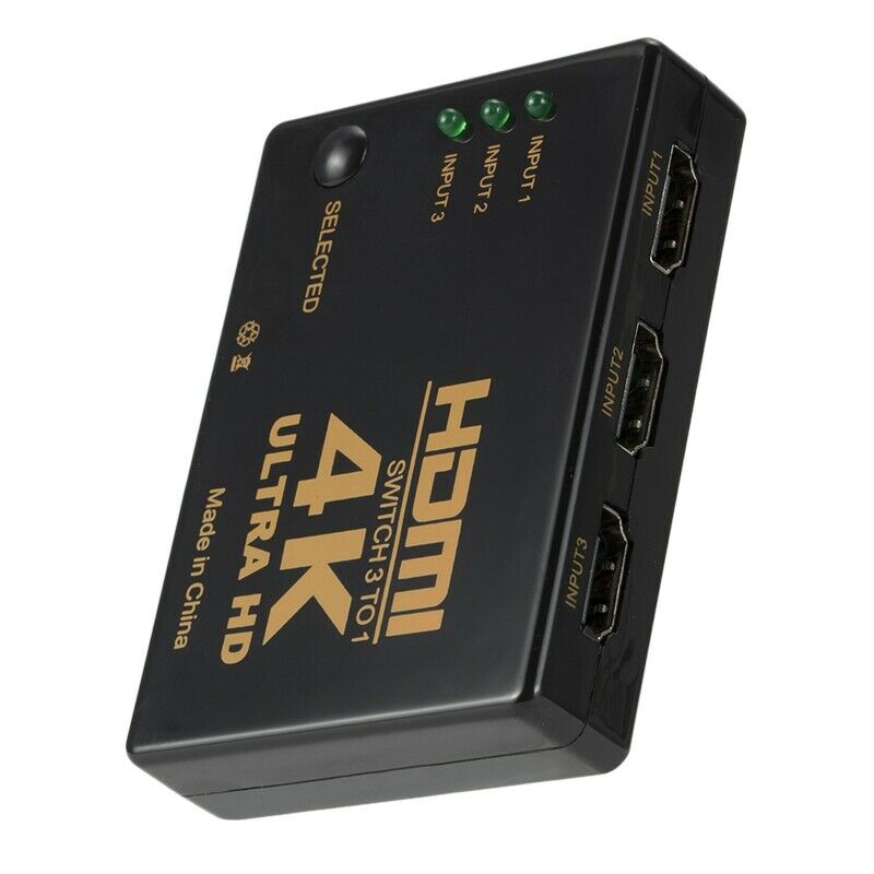 4Kx2K MI Switcher Three in One Out  Video Switcher Converter MI 3 in 1 Out SwiV6