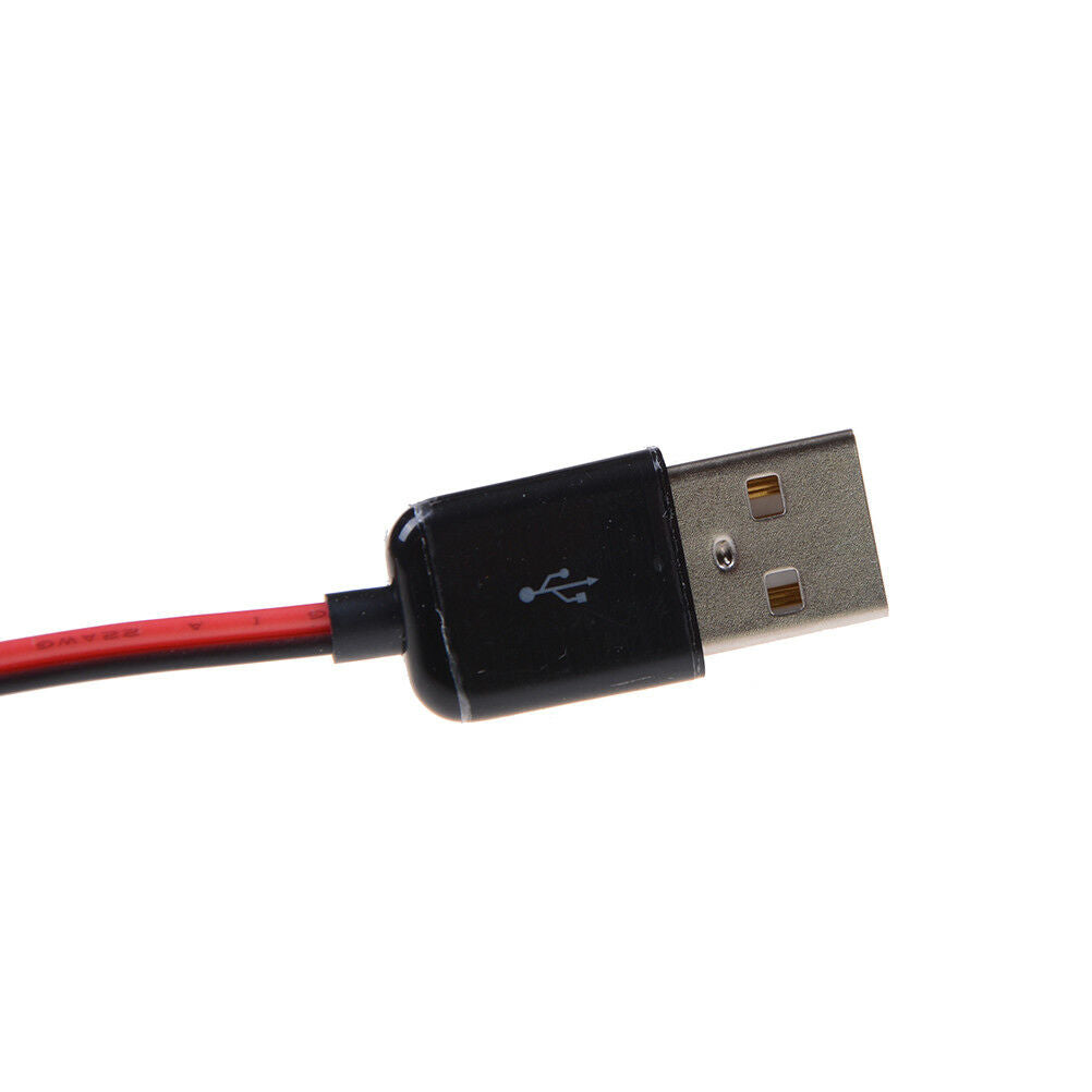 USB Crocodile wire Alligator clips Male of Female to USB tester Voltage Meter WF