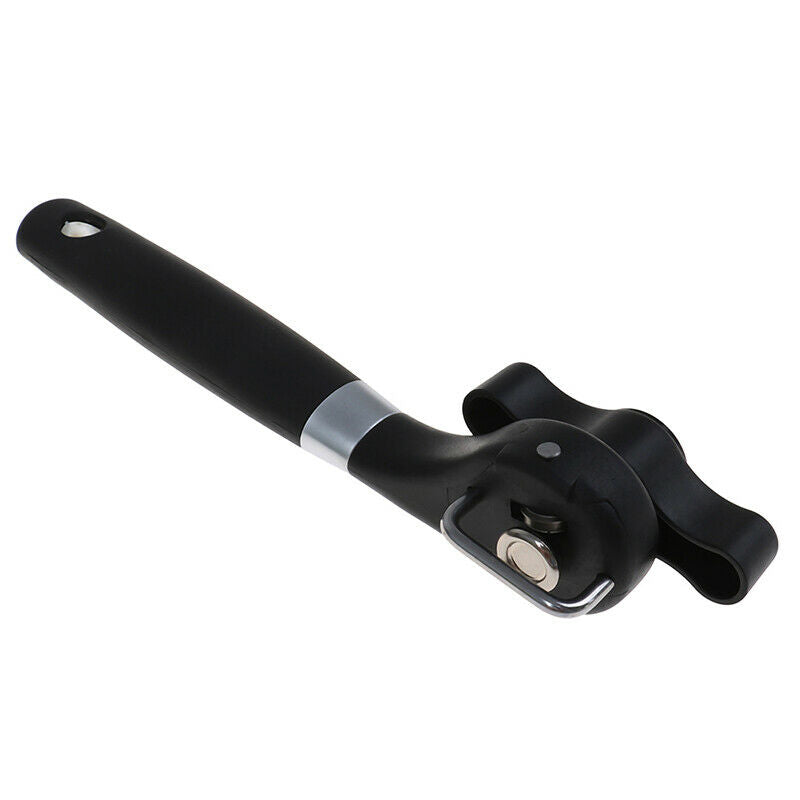 Professional Manual Tin Can Opener Safe Cut Lid Smooth Edge Side Stainless SteDD
