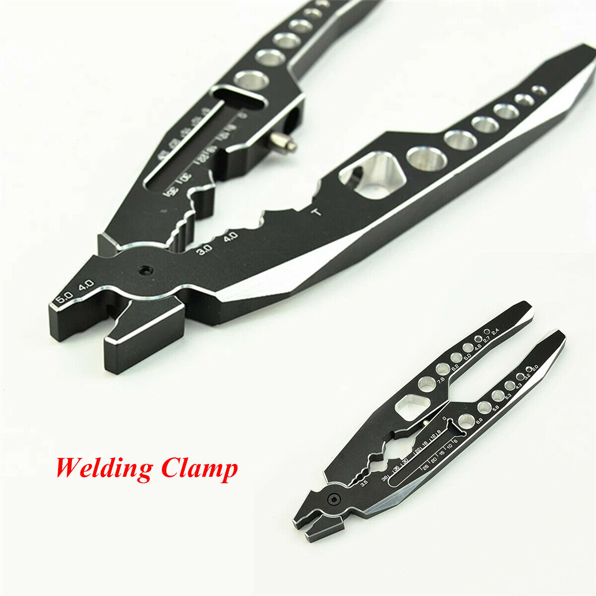 Car Tools CNC T-plug And XT60 Plugs Metal Welding Clamp Fastener Shock Pliers