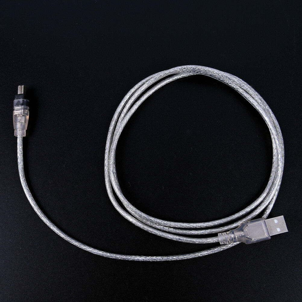 4ft USB 2.0 Male To Firewire iEEE 1394 4 Pin Male iLink Adapter Cable Cor.l8