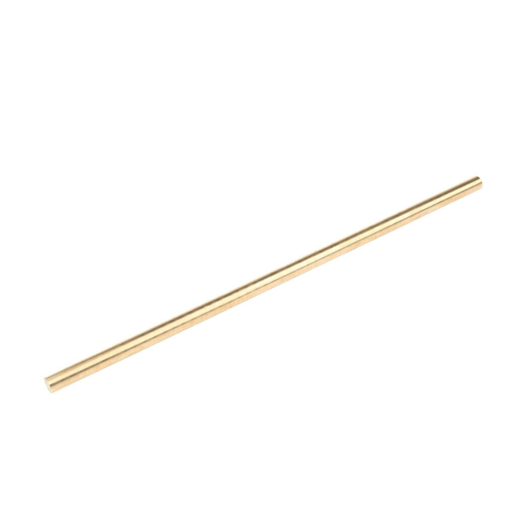 8mm Ã— 25cm And 7mm Ã— 25cm Solid Brass Round Bar Rod 2 Pcs