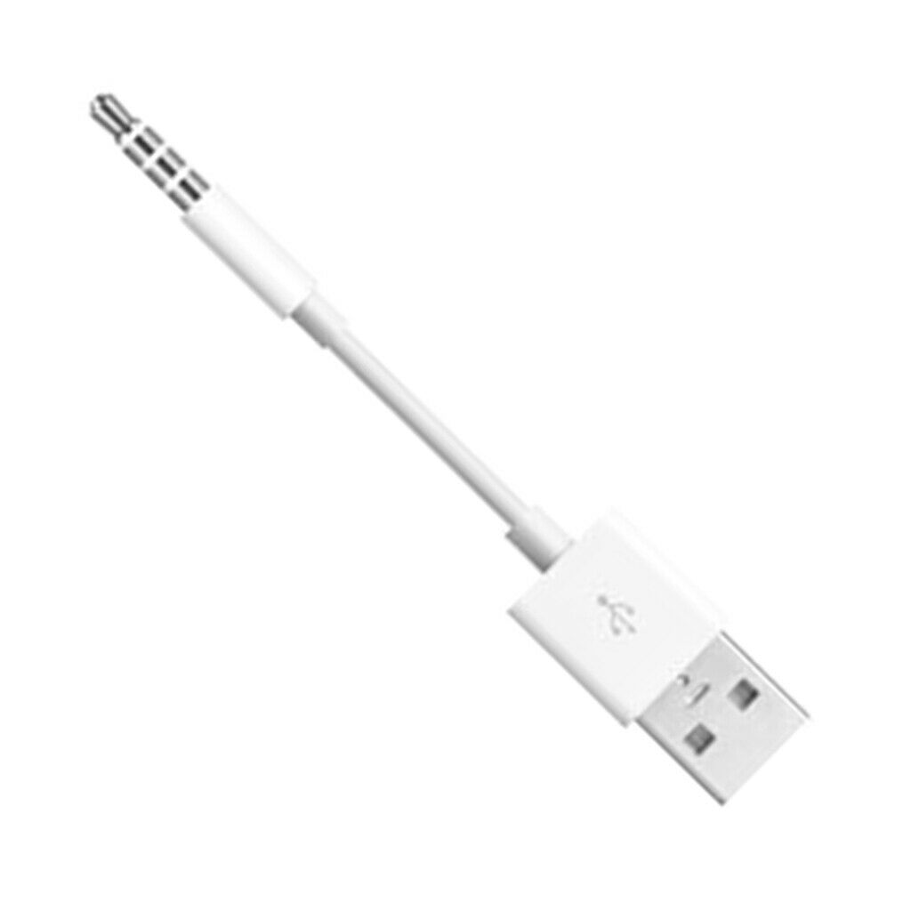 4INCH 3.5mm   Male to USB Male Audio Adapter Cable Auxiliary Aux Cord