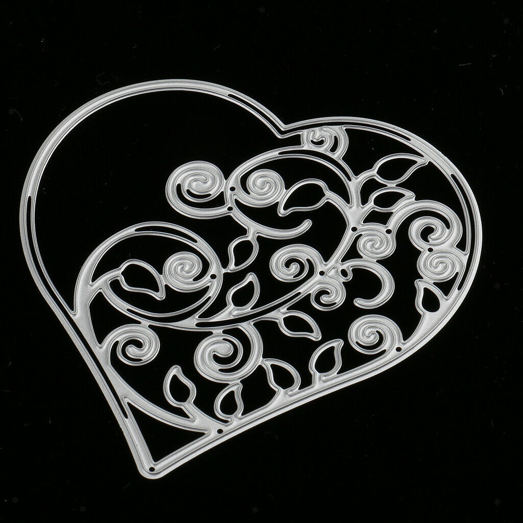 DIY Cutting Dies Scrapbooking Album Paper Card Embossing Tool Love Heart
