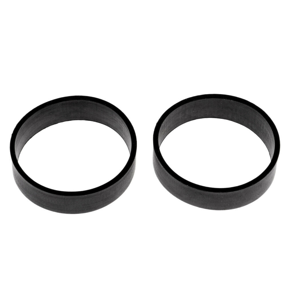 1 Pair Durable Elastic Black Rubber Loop for Technical Scuba Diving BCD