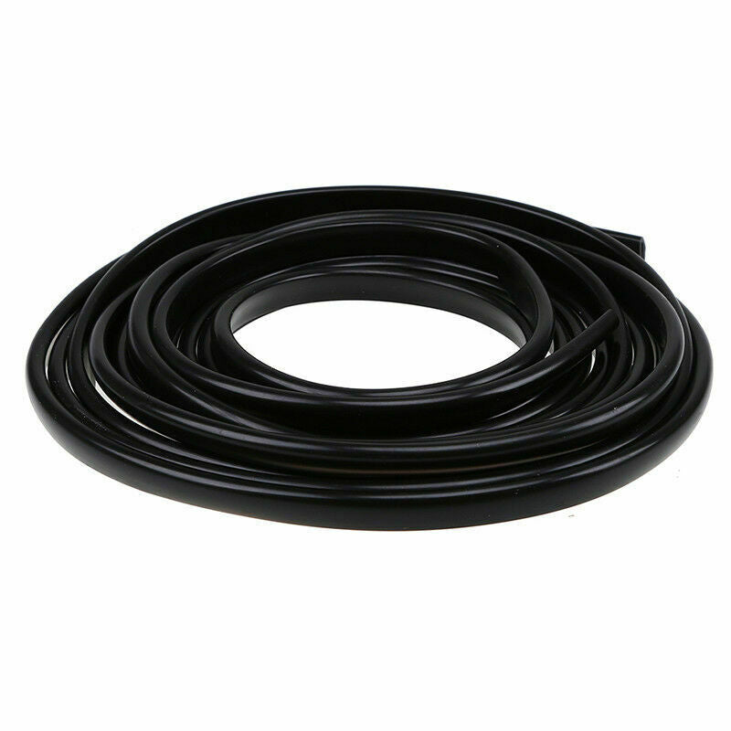 1PC Moulding Trim Rubber Strip Car Door Scratch Protector Edge Guard Cover Black