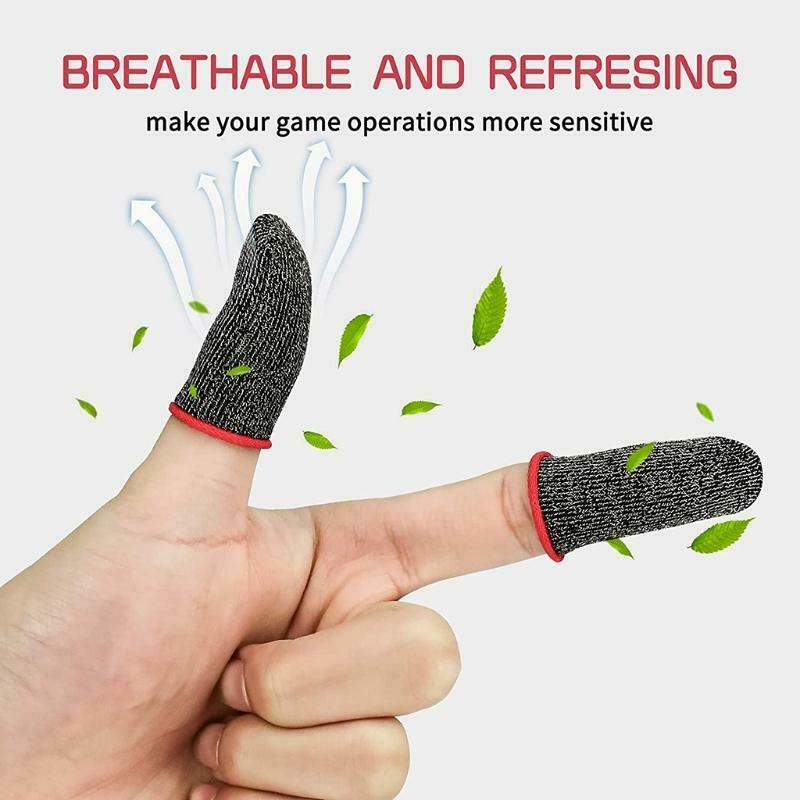Games Touchscreen Finger Sleeve Extremely Thin Anti-Sweat Finger Sleeve