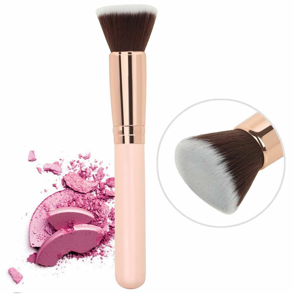 Foundation Brush Flat Top Buffing Brush Face Makeup Powder Bronzer Cosmetics
