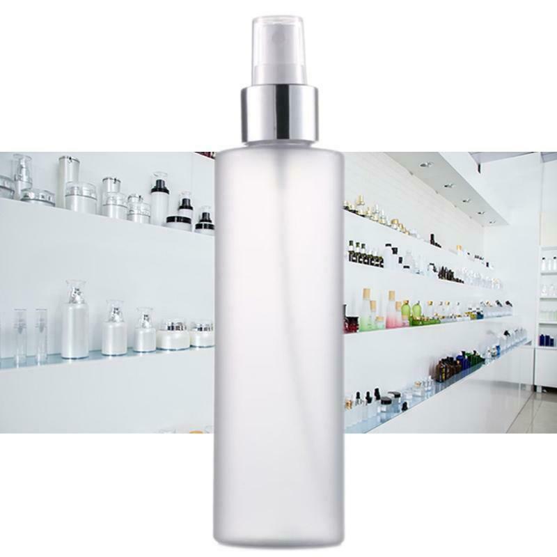 200ml Empty Refillable Plastic Spray Bottle Scrub Frosted Fine