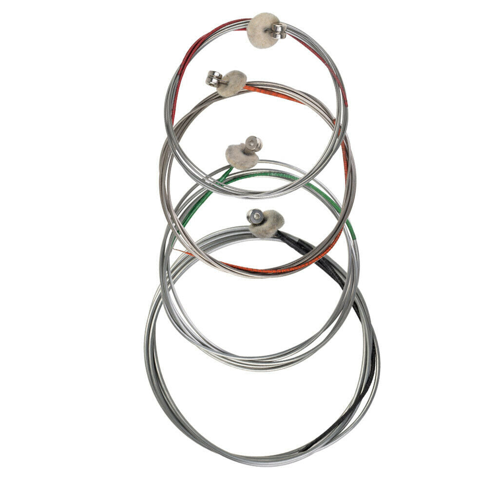 4pcs Electric Bass Guitar Strings Bass Parts Sweet Sound for Bass Lovers B