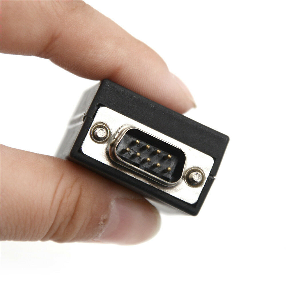 DB9 Male D-Sub 9 Pin Plug Breakout Terminals Solderless Nut Type ConnectorB WF
