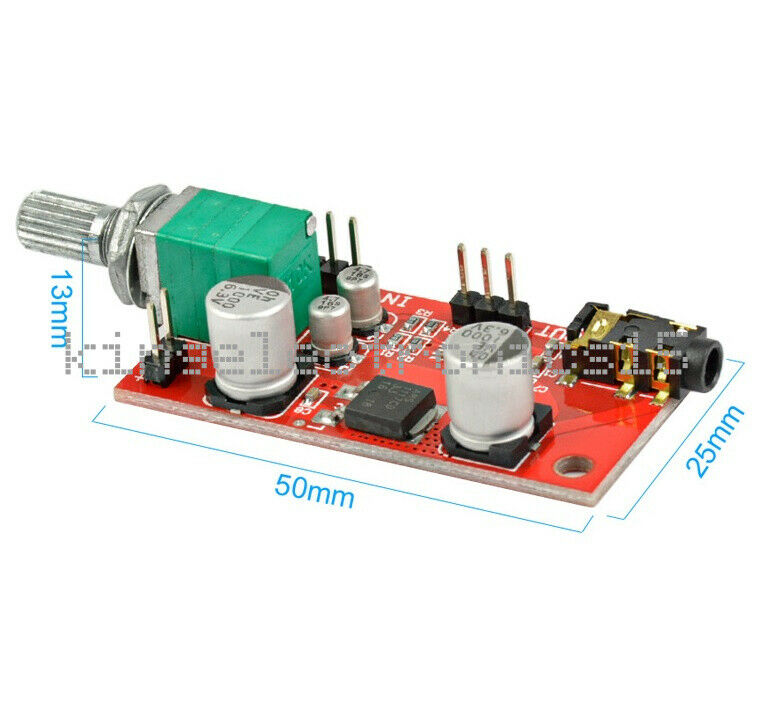 MAX4410  Mini Amp Headphone Amplifier Board Headset Amplifier For Pre-amplifier