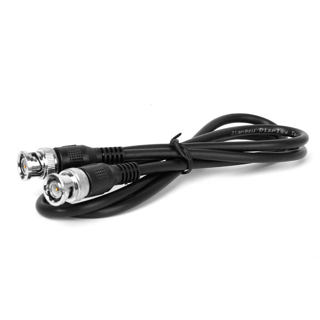 5 Pack 1M 3ft BNC Male to BNC Male M/M RG58 CCTV Camera Coaxial Cable Adapter