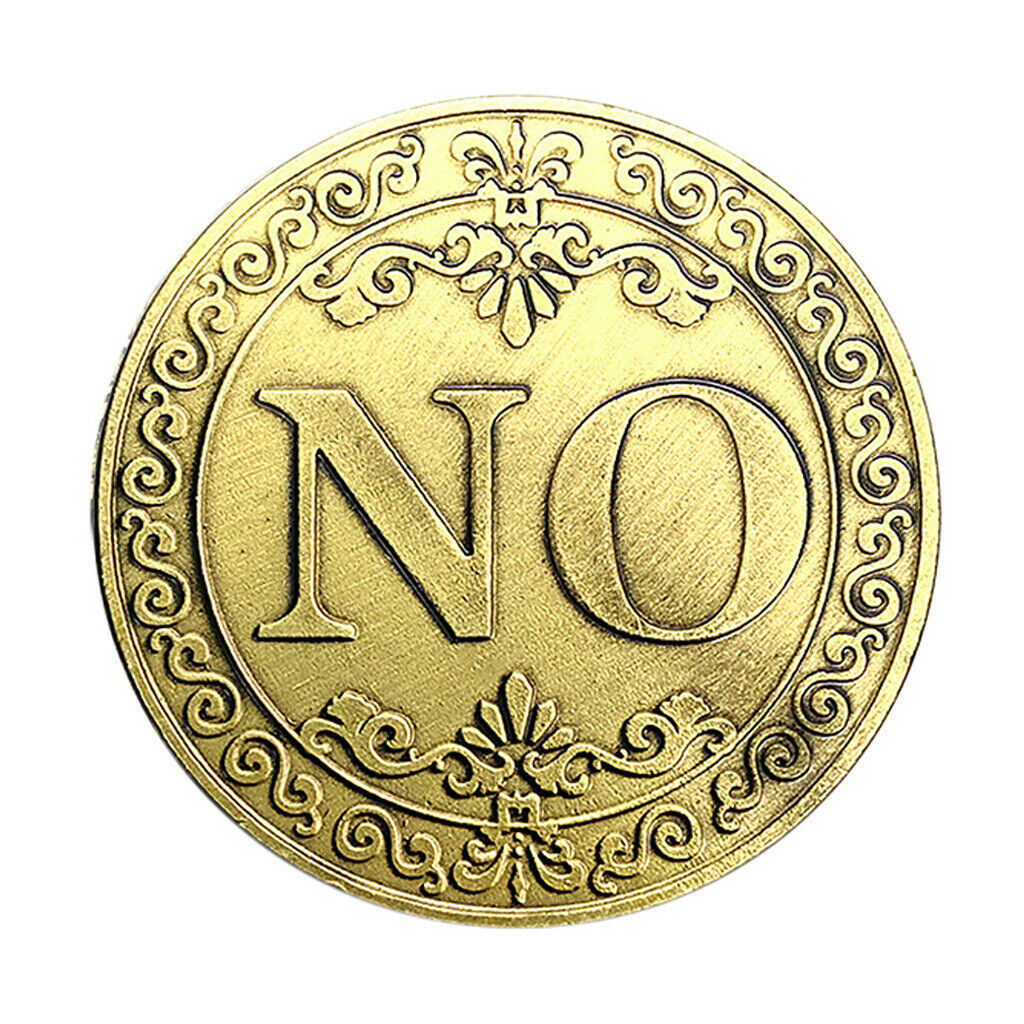 Yes/No Decision Souvenir Commemorative Coin Arts Collection Business Gifts