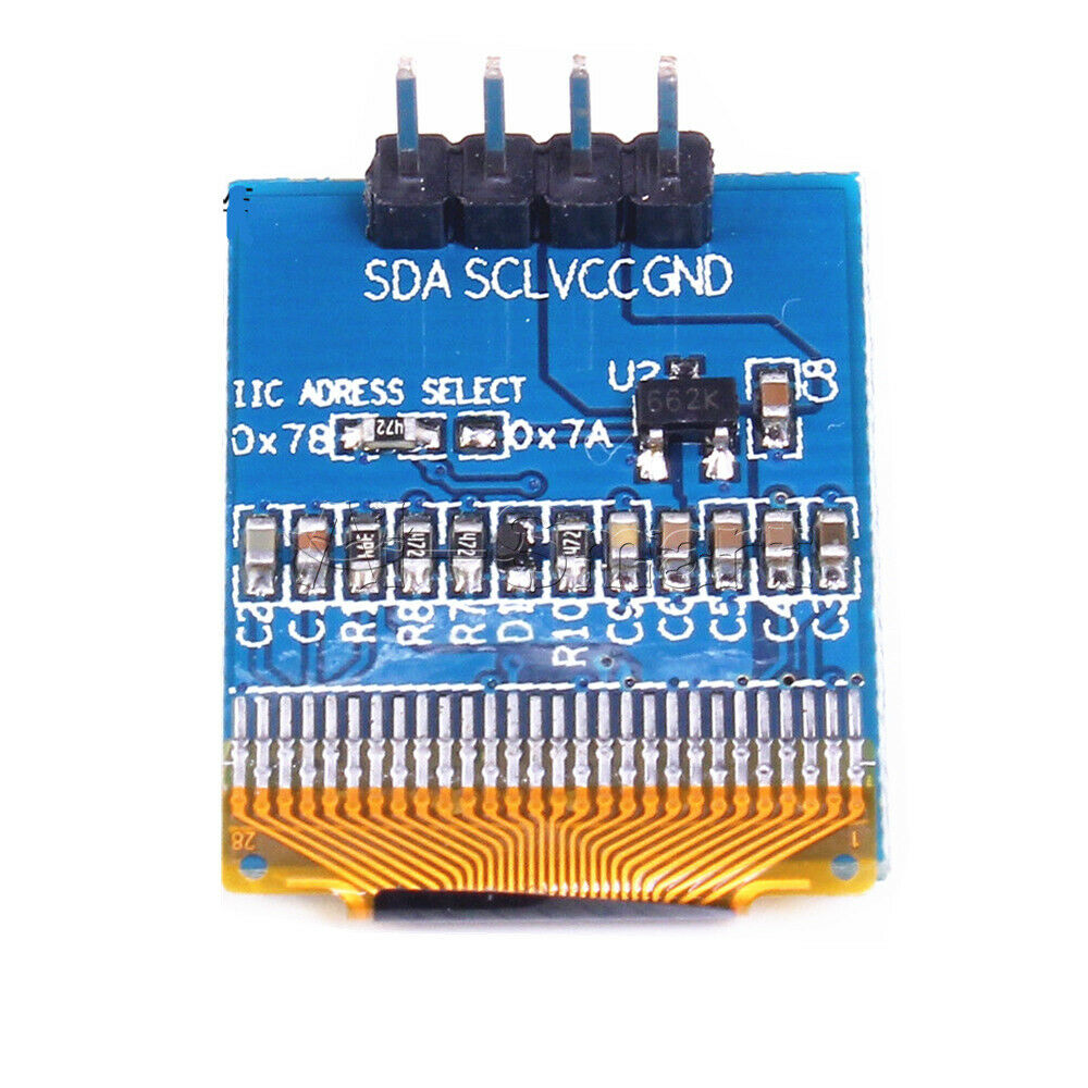 0.66" 4 Pin Screen IIC I2C 0.66in OLED White Display Module 64x48 for AVR STM32