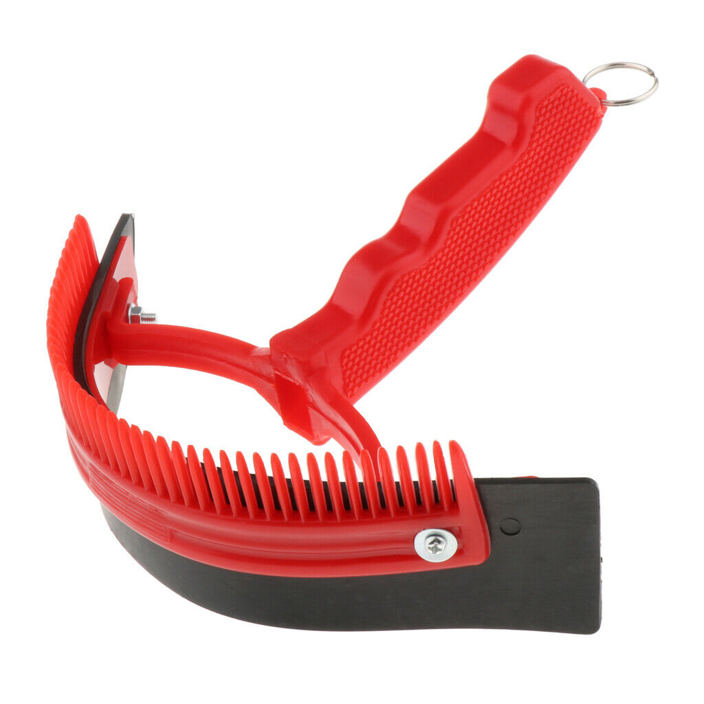 2 In 1 Portable Horse Plastic Sweat Scraper with Soft Touch Gel Handle-Sturdy