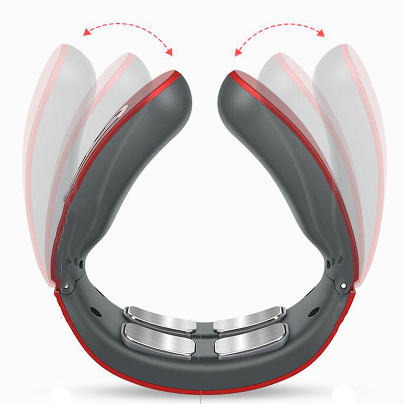 Rechargeable Electric Cervical Neck Massager Relax Heated Body Musle Relief Pain