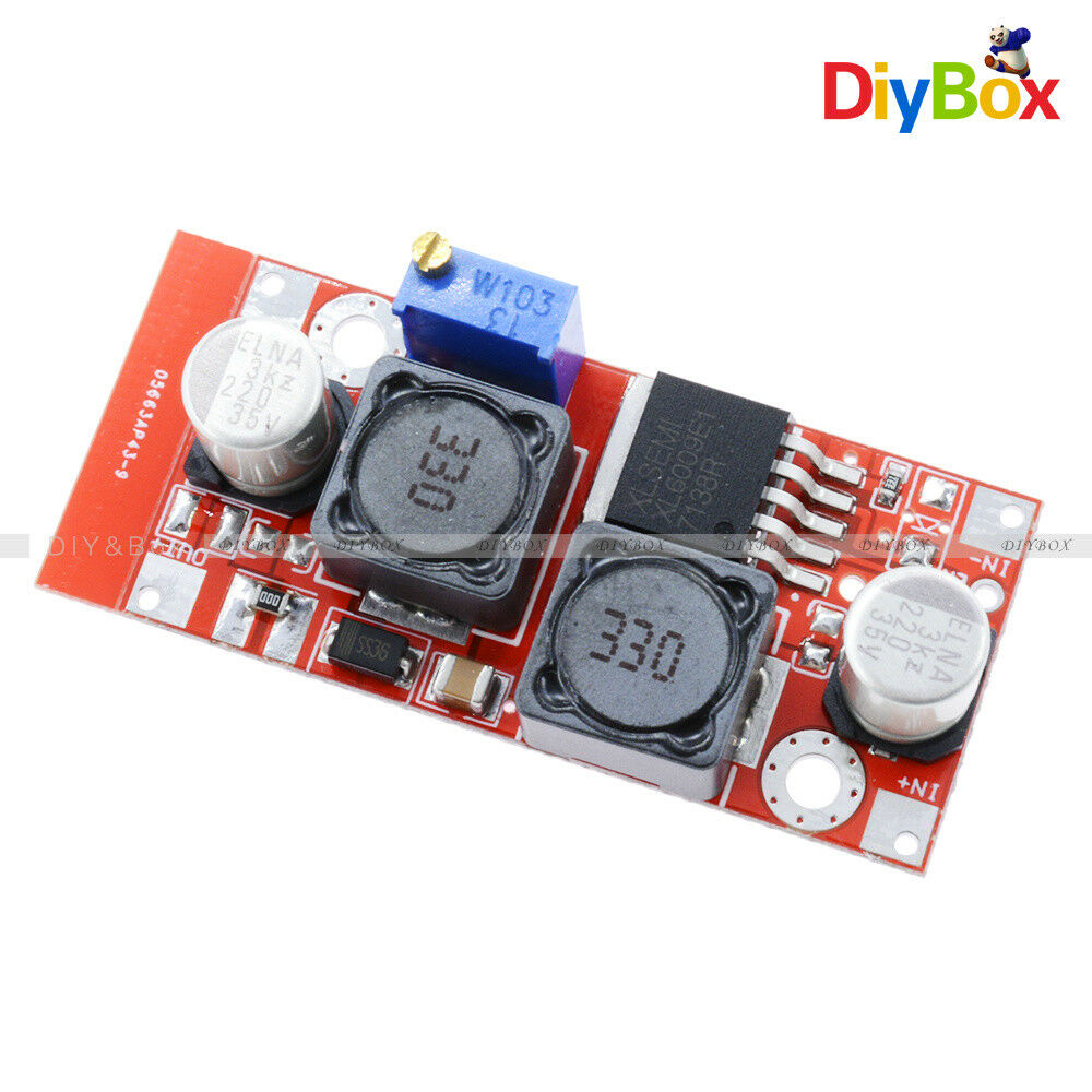Boost Buck DC-DC Adjustable Step Up Down Converter XL6009 Module Solar Volt