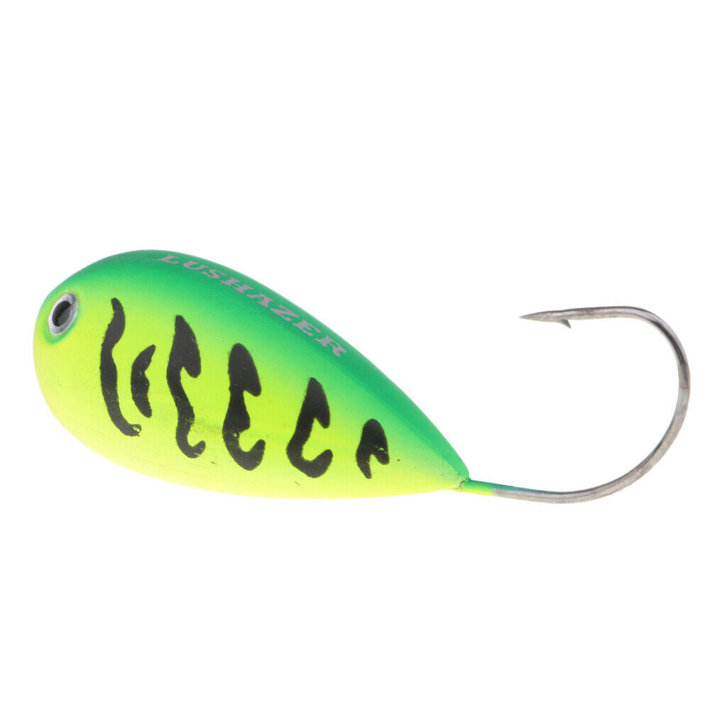 Winter Ice Fishing Lure Hard Baits 11.5g 82mm Popper Lures Topwater Color D