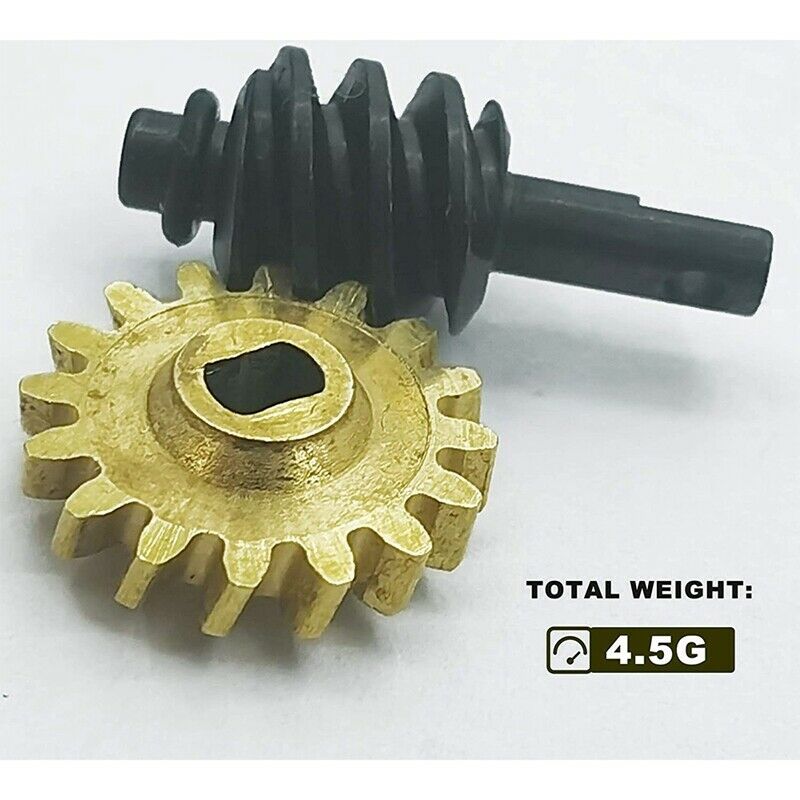 2 Set Steel Front Rear Axle Gears Overdrive Differential Gears for Axial SCXK4S1