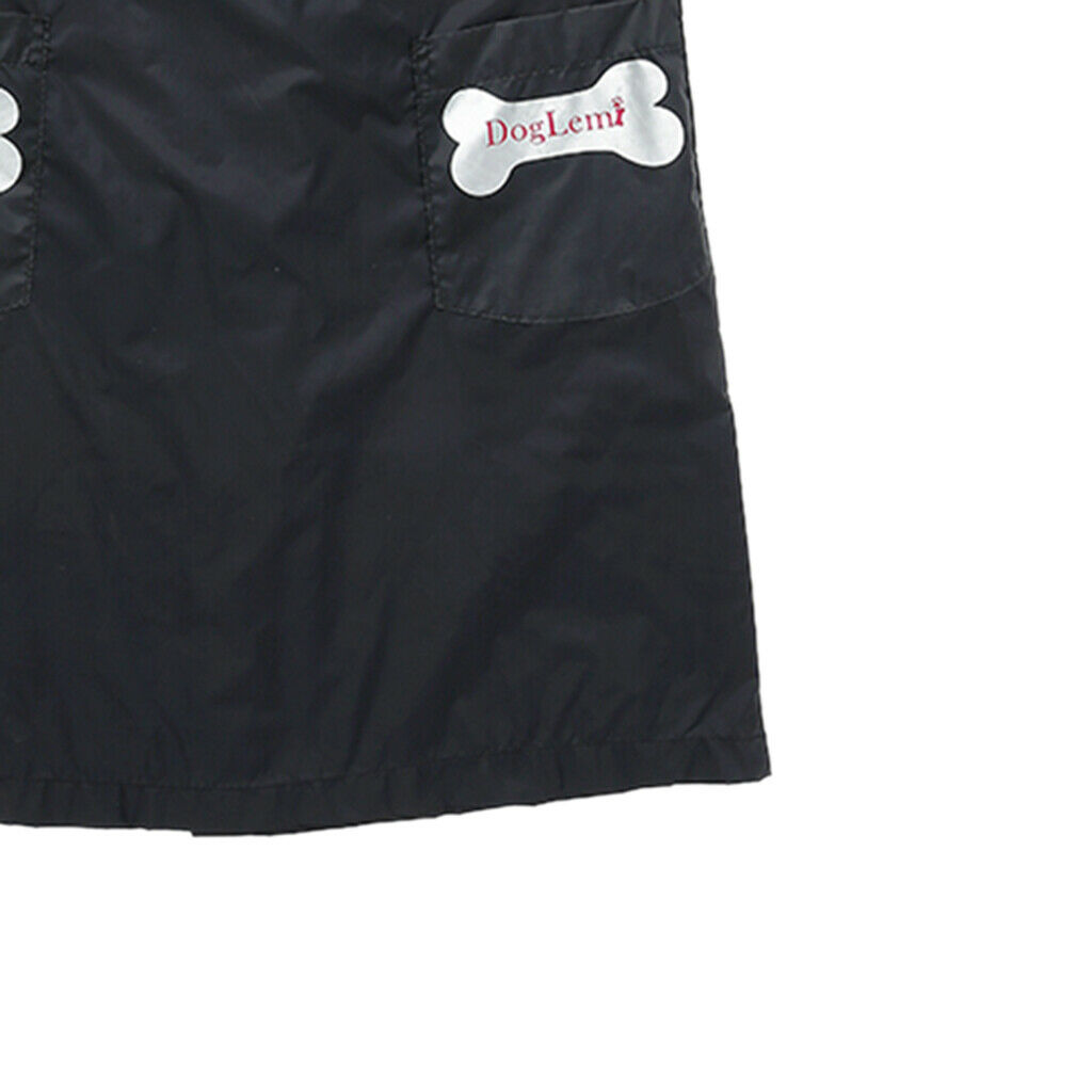 2pcs Multi Function Pet Grooming Apron Lovely Pet Shop Work Smocks Bibs L