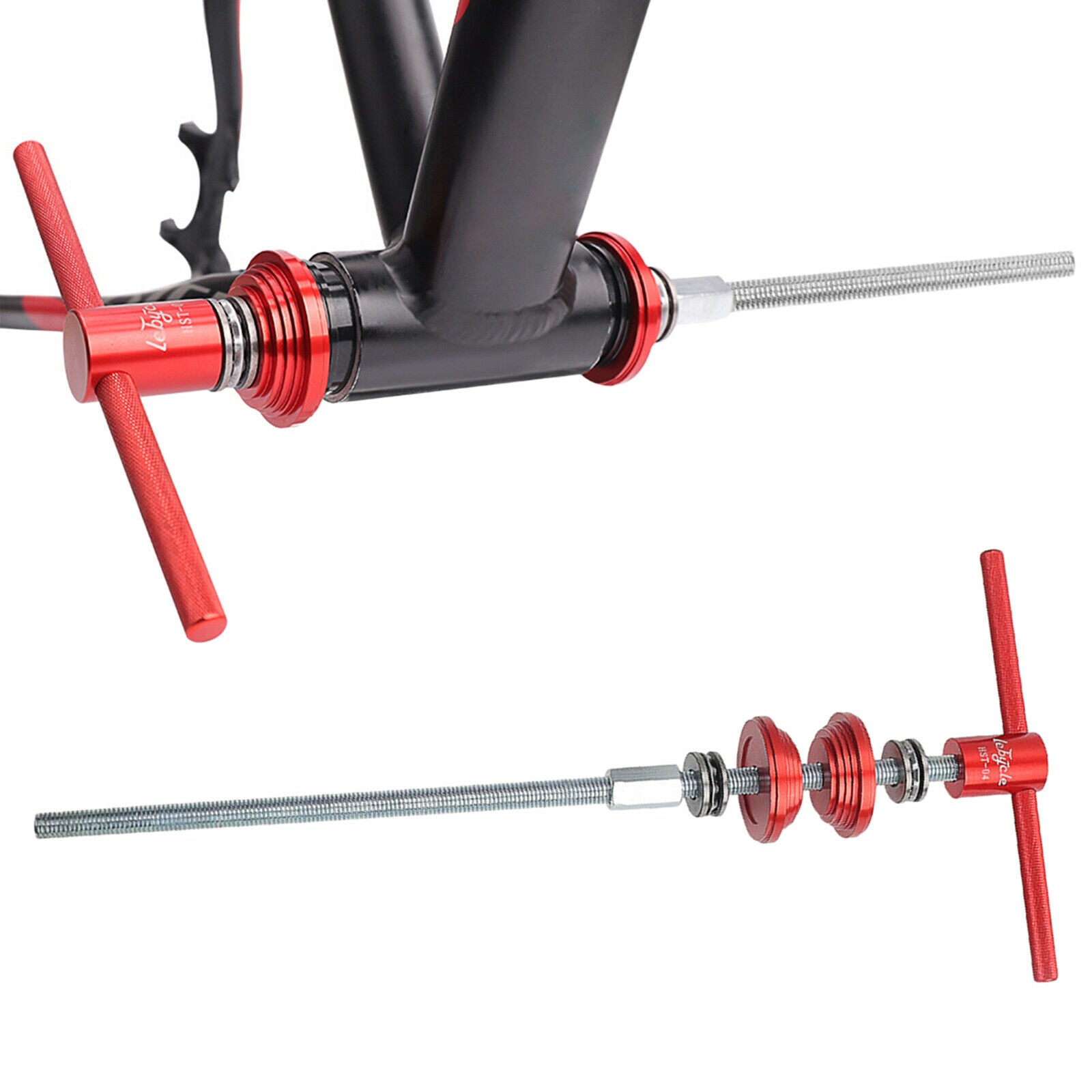 Bike BB Tool Removal Headset Cup Bowl Press in Tool Remover with Slider