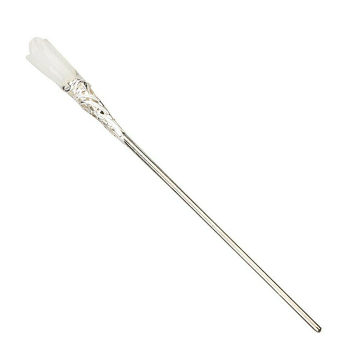 Chinese Style White Jade Retro Hair Stick Hairpin Chignon Pin Hair Accessories