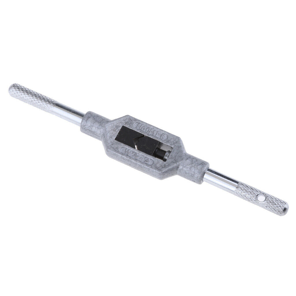 1/16-1/4" M1-M8 Adjustable Tap Wrench Steel Body German Standard Hand Tool